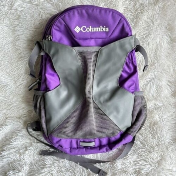 Columbia Cordura Purple School Backpack - Picture 1 of 8